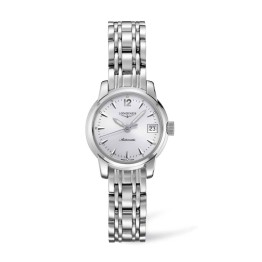 Longines Saint-Imier 浪琴索伊米亞系列 L2.263.4.72.6 女士自動機械腕錶