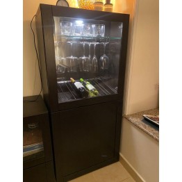 (移民急清) IKEA 電視地櫃連酒櫃組合IKEA TV base cabinet and wine cabinet combination (可分開買)